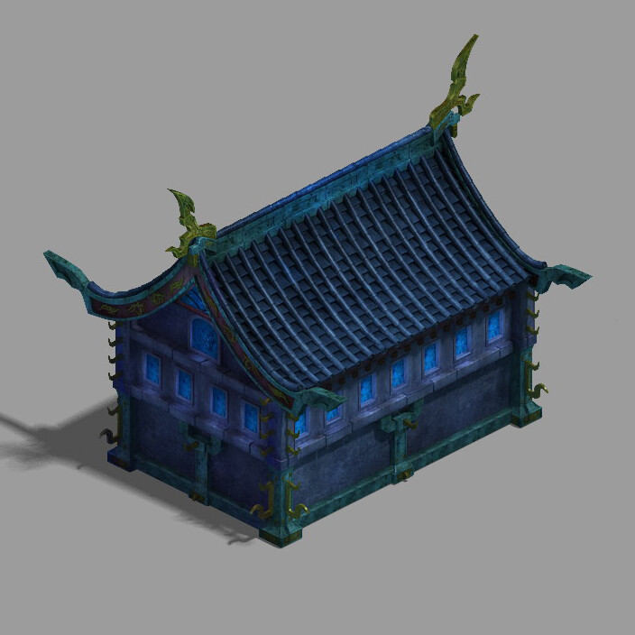 ArtStation - Magic territory - building a small house | Game Assets