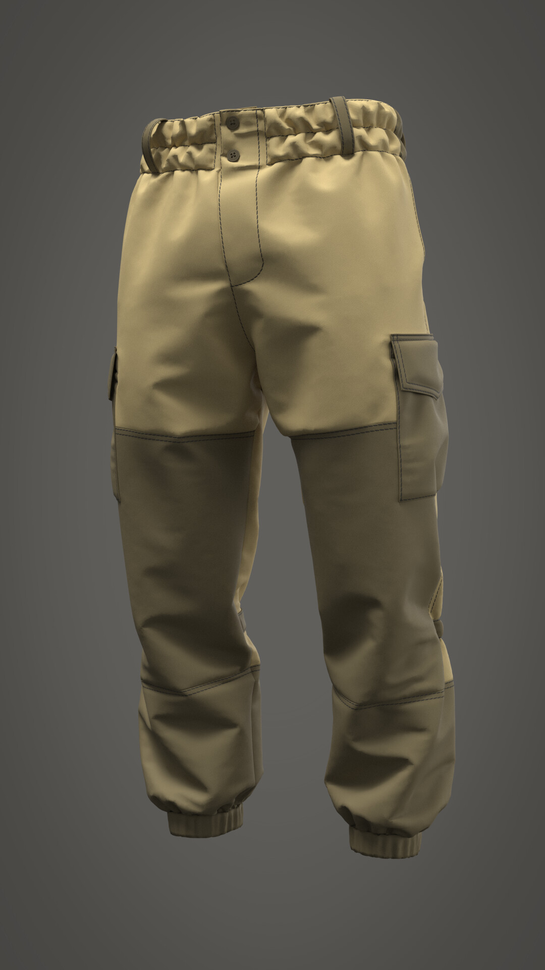 ArtStation - Military pants (combat uniform 