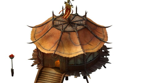 Desert Gobi - octagonal tent 02
