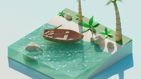 Tropical island