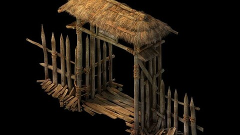 Desert Gobi - cottage side door