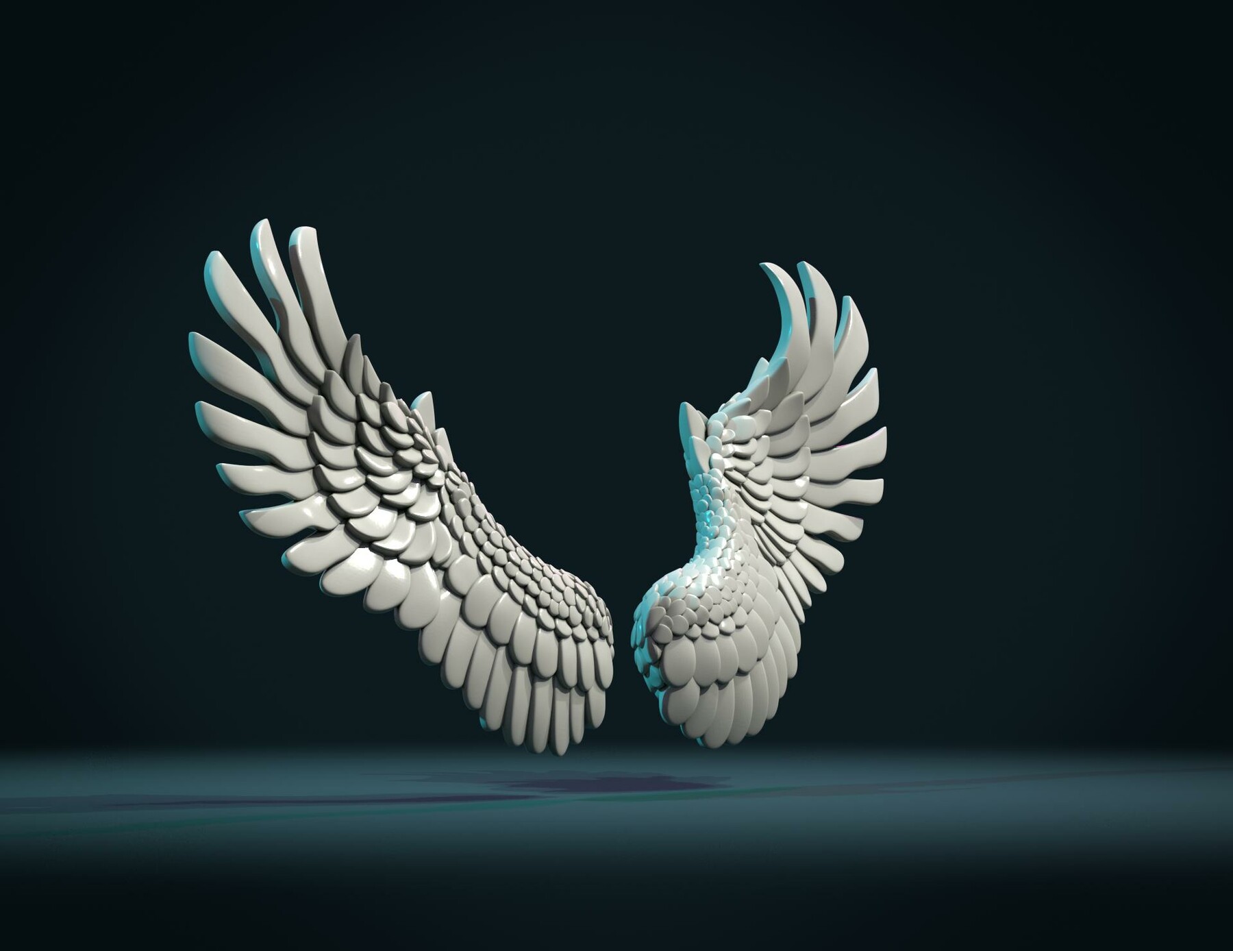 Крылья в цвет тула. Wings 3d. Customizable Player models Wings heads.