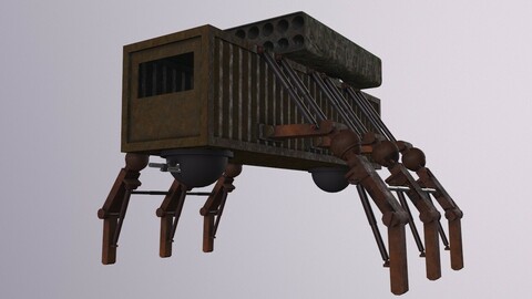 Post-apocalyptic Robot