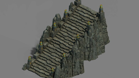 Mountain - stairs