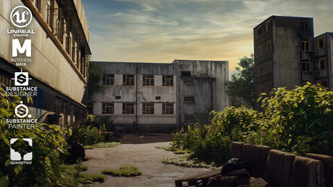 Post-Apocalyptic Game Environment - In-Depth Tutorial Course