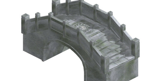 Stone arch bridge