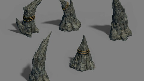 Stone pillar - stone teeth