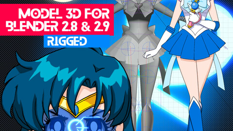 Sailor Mercury Eternal - Sailor Moon Anime