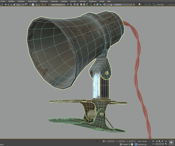 ArtStation - Small Table Lamp | Resources