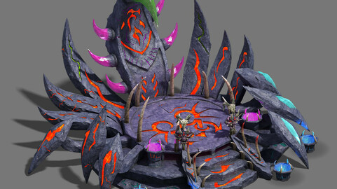 Water cloud Ze - witch cup altar