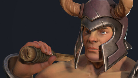 Warrior (model for Unreal Engine)