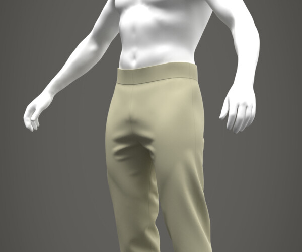 ArtStation - Pants BASIC Pattern (Marvelous Designer / Clo 3D project ...