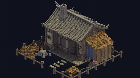 Countryside - farmhouse 01