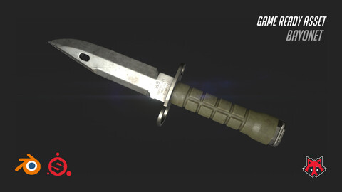 Bayonet - Game Asset