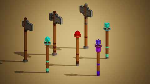 3 Axes Voxel 4wizard center