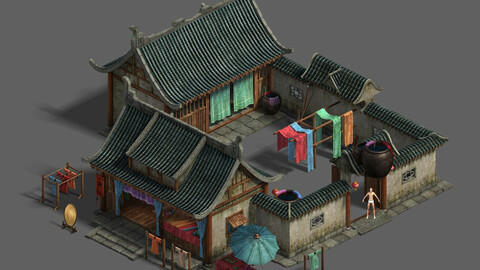 Medium city - clothing store