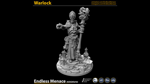 Warlock | 3D print ready