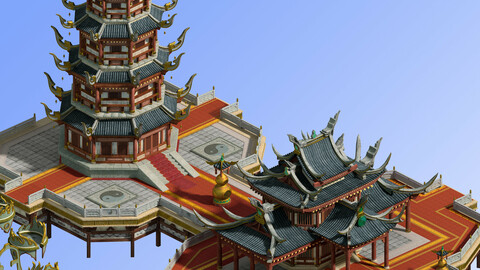Game Model - Chinese Ancient Architecture