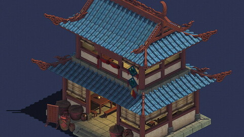 Ancient Chinese City - Pub 01