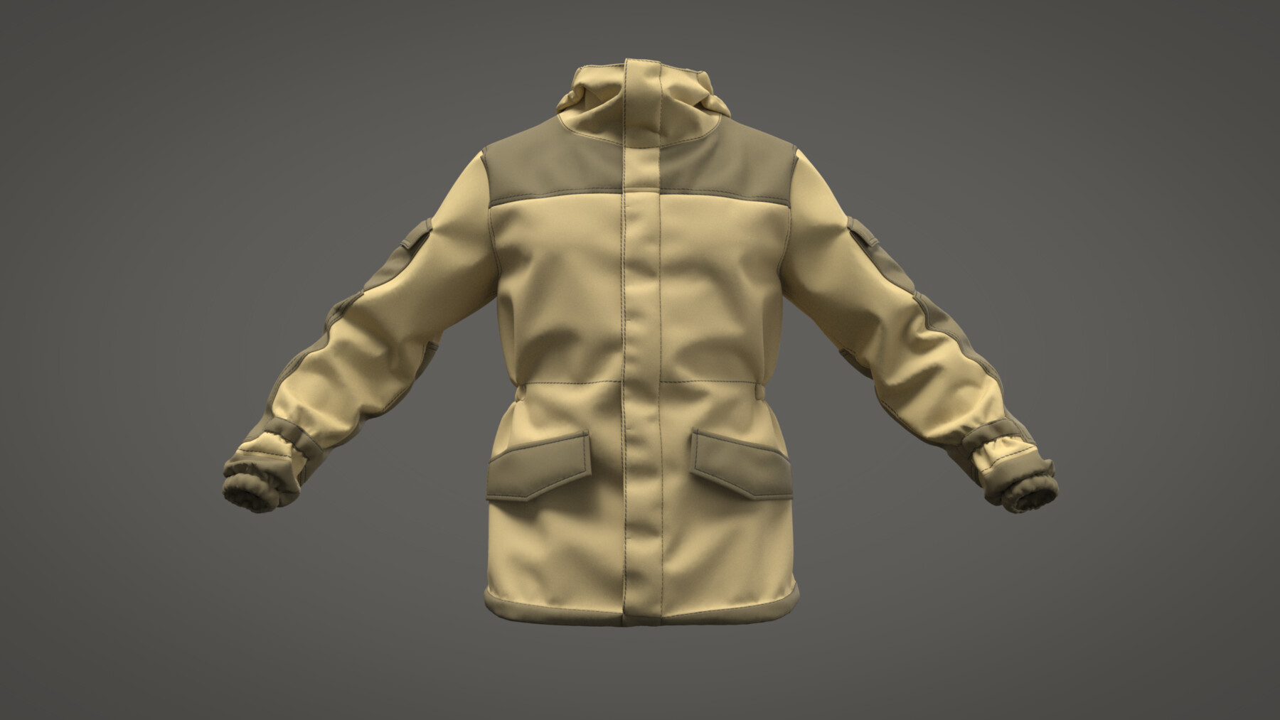 Baseball uniform Marvelous Designer project 3D model