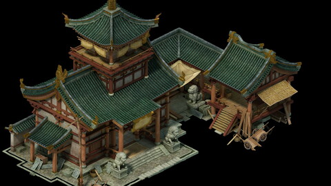 Game Model - City - Material Shop