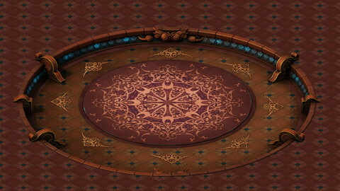 City underground palace - surface pits