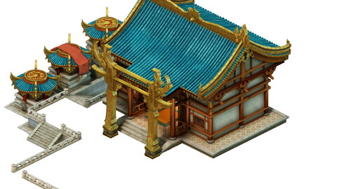 Game Model - Urban Construction Pet Shop