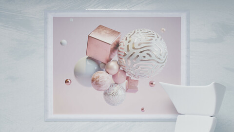 Shapes - abstract erotica series print