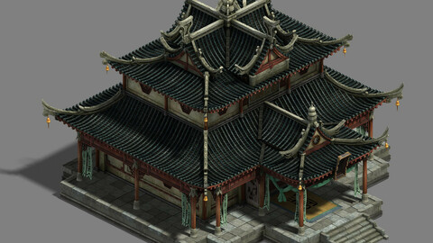 City buildings - large houses 16