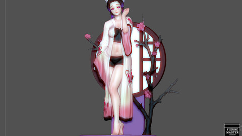 shinobu demon slayer kimetsu no yaiba SEXY GIRL ANIME 3D print model