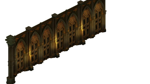 City churches - walls
