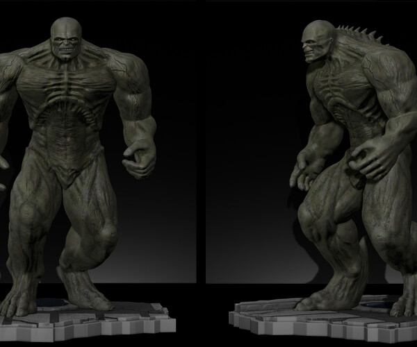 ArtStation - Abomination Hulk, from movie The incredible Hulk 2008 ...