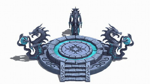 City Center Decoration - Dragon Altar