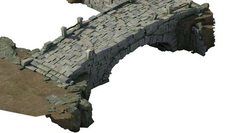 Village - stone bridge