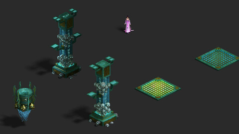 Underground city - debris