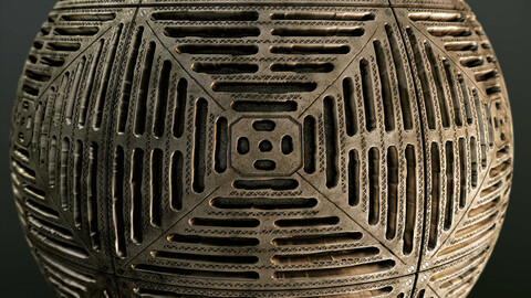 PBR FLOOR DRAIN GRATE 2.0 4K MATERIAL