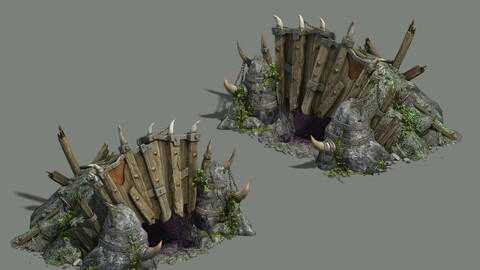 Monster base - hole
