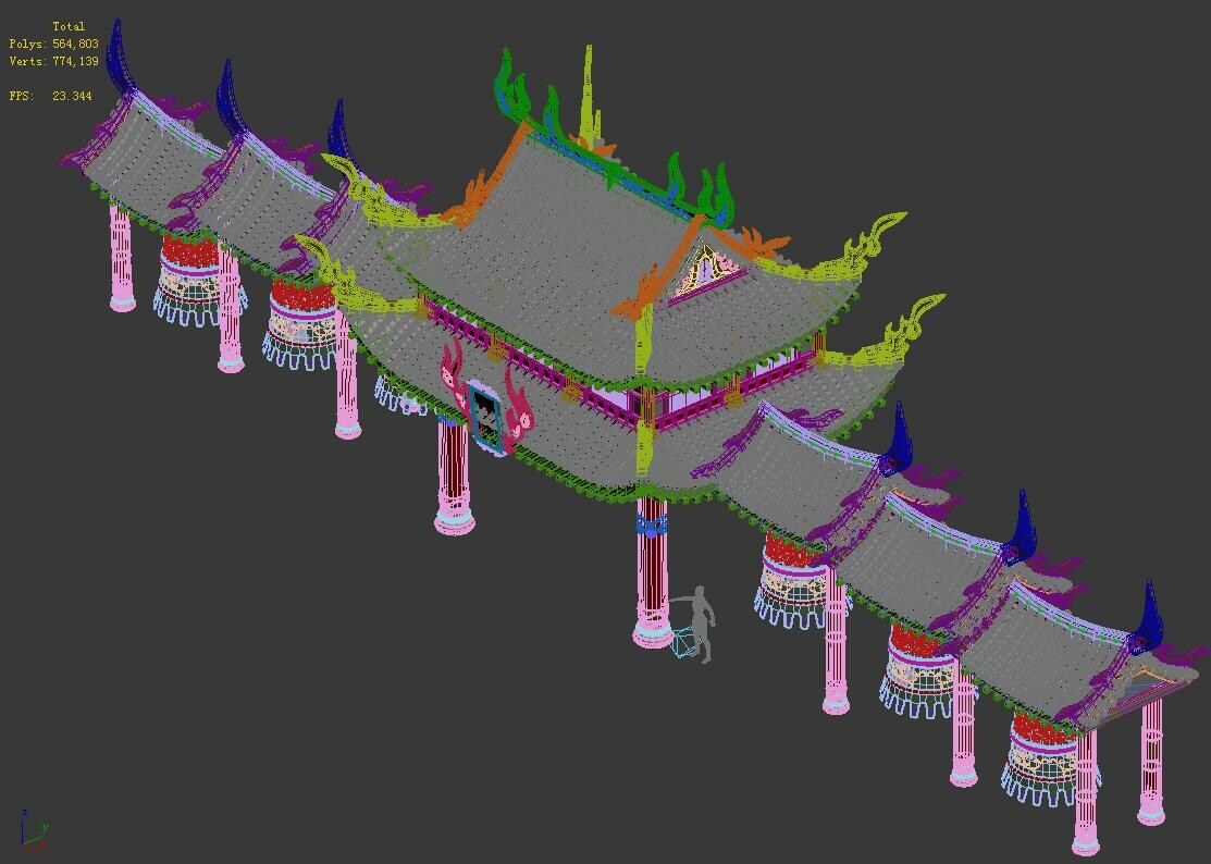 Пузырьковая башня 3d