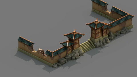 Building - broken wall