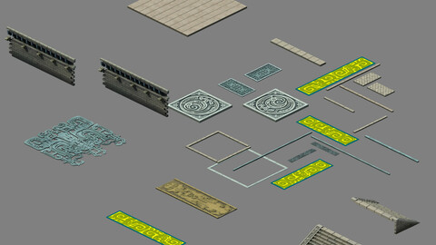 Building floor - components