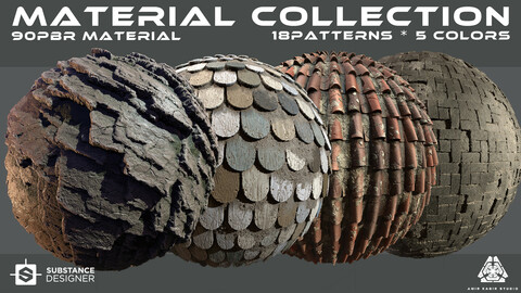 90 PBR Materials