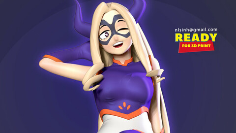 ArtStation Mt Lady My Hero Academia Fanart Resources File