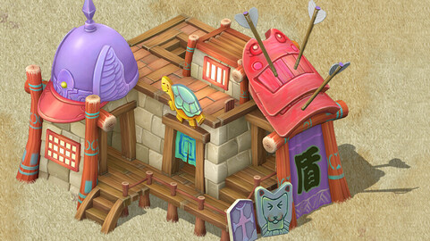 Cartoon Edition - Armor Shop 03