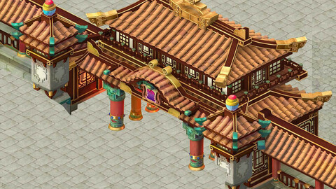 Cartoon Edition - Palace entrance