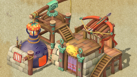 Cartoon Edition - Arms Shop 03