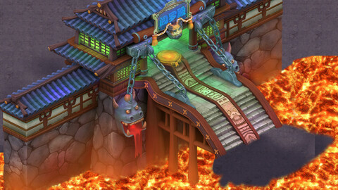 Cartoon hell - Yan Luo Dian