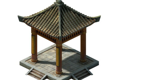 Game Models - City Gazebo 02