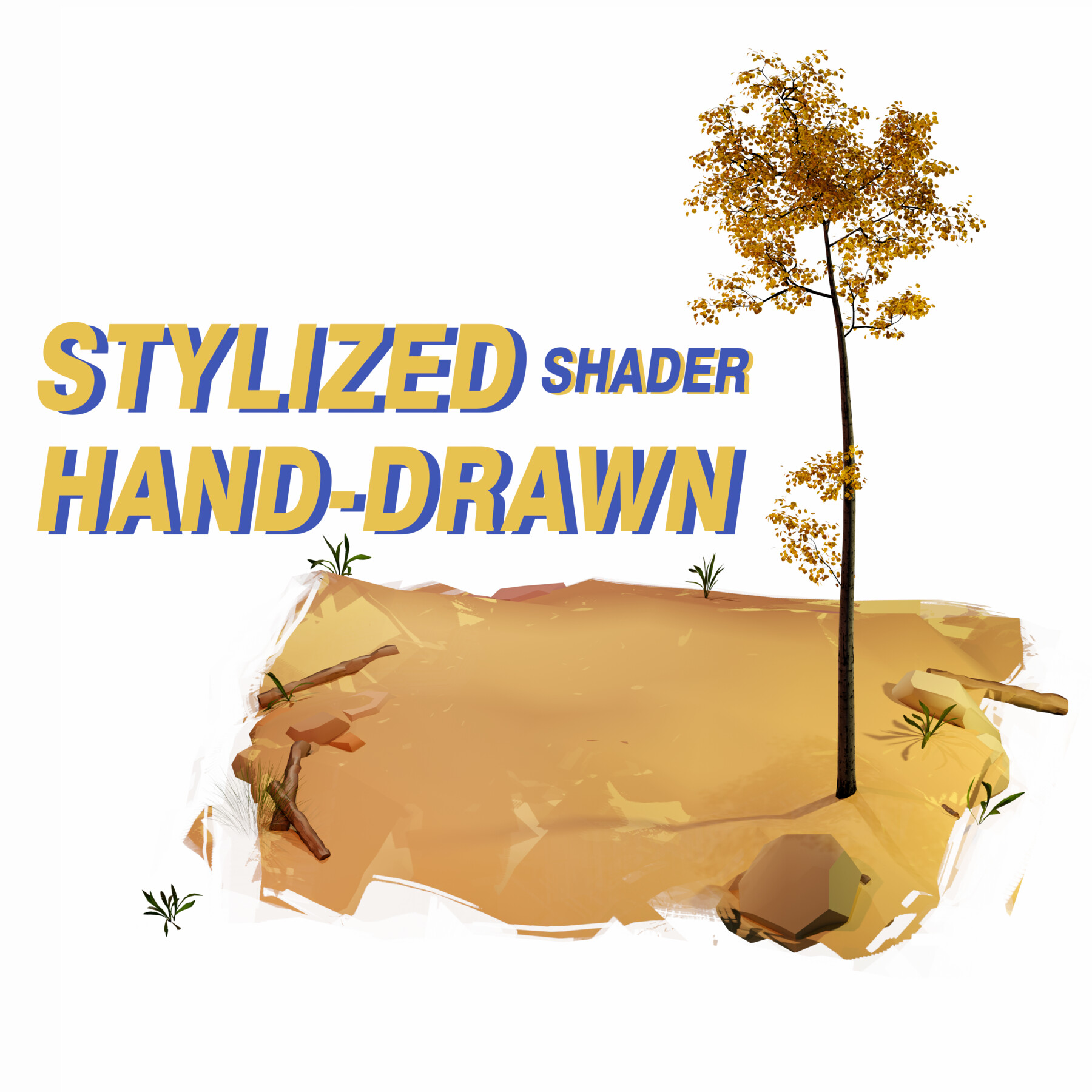 ArtStation Stylized Draw Shader for Blender Resources