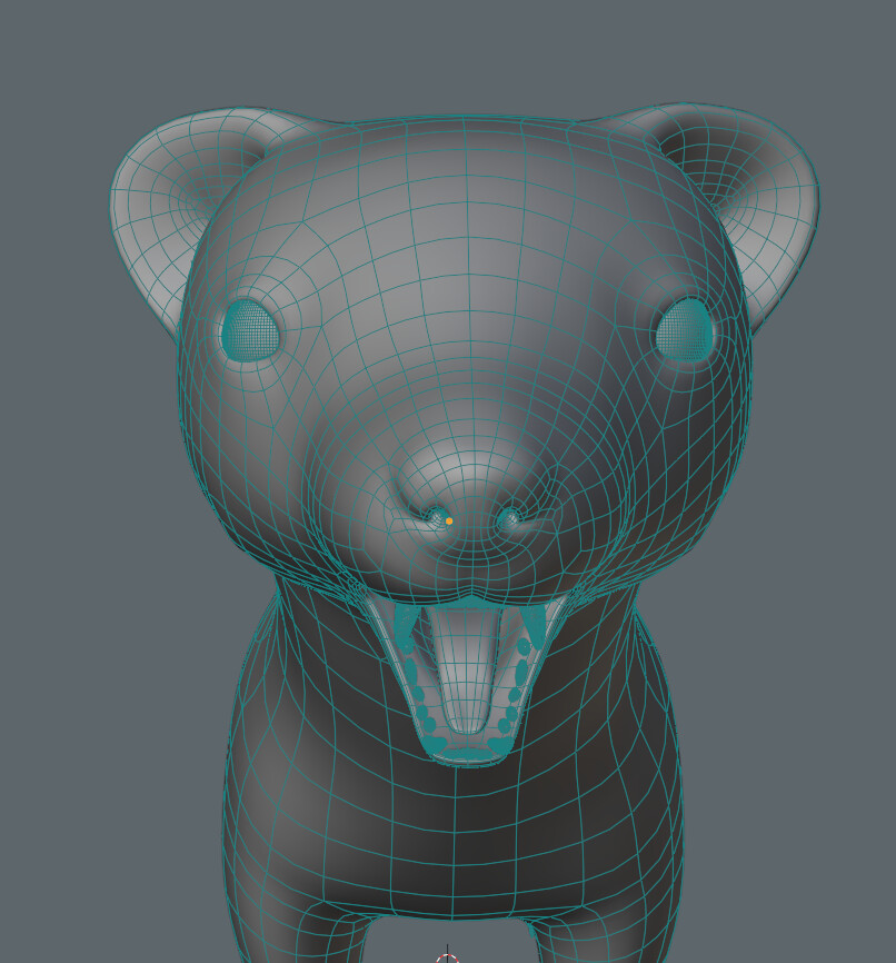 ArtStation ferret 3D Model Blender Resources