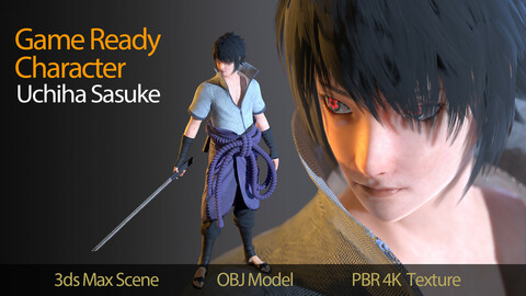 Game Ready Character_Uchiha Sasuke